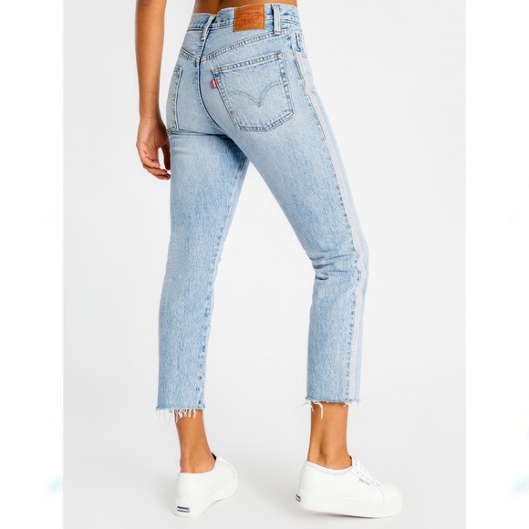 Levi's Denim - NEW Levi’s 501 Diamond Side Stripe Crop Jeans 26